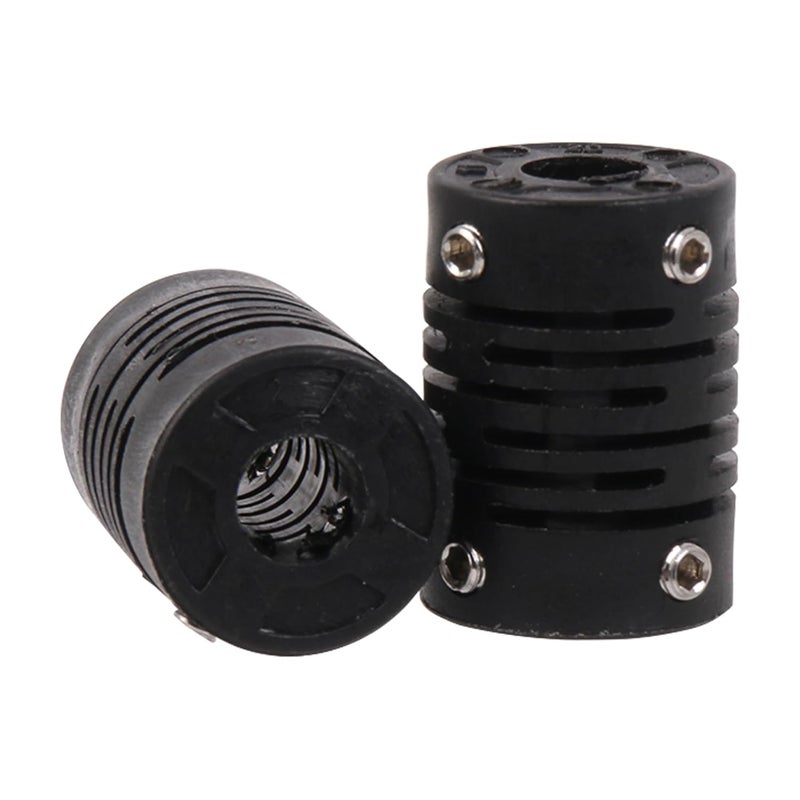 CNBTR 5Pieces D15 L2 Hole Dia 6x6mm Encoder Plastic Elasticity Coupling Motor Coupler Stepper Motor Shaft - Image 2
